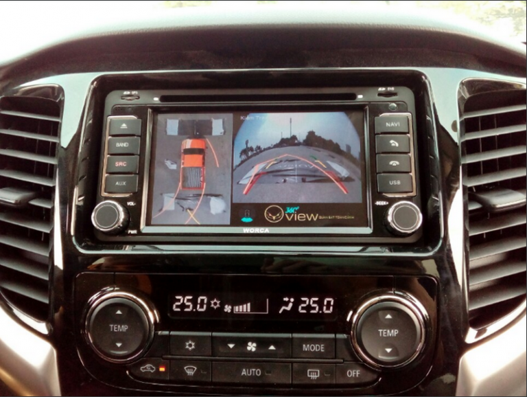 Camera 360 cho xe Mitsubishi Triton