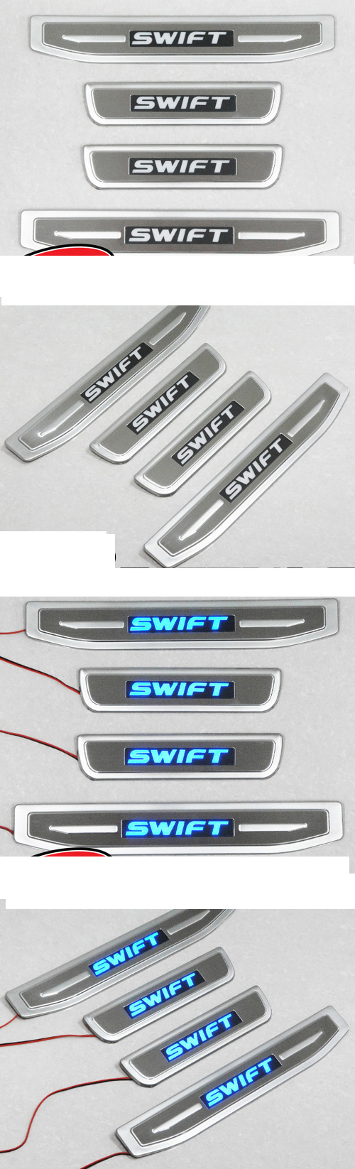 Viện bậc cửa có đèn LED cho Suzuki Swift