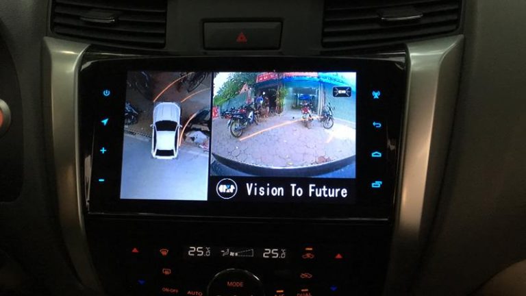 Camera 360 cho xe Nissan Navara