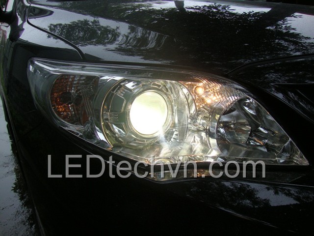 Độ đèn bi Xenon, độ bi Xenon, Projector cho xe Toyota Altis