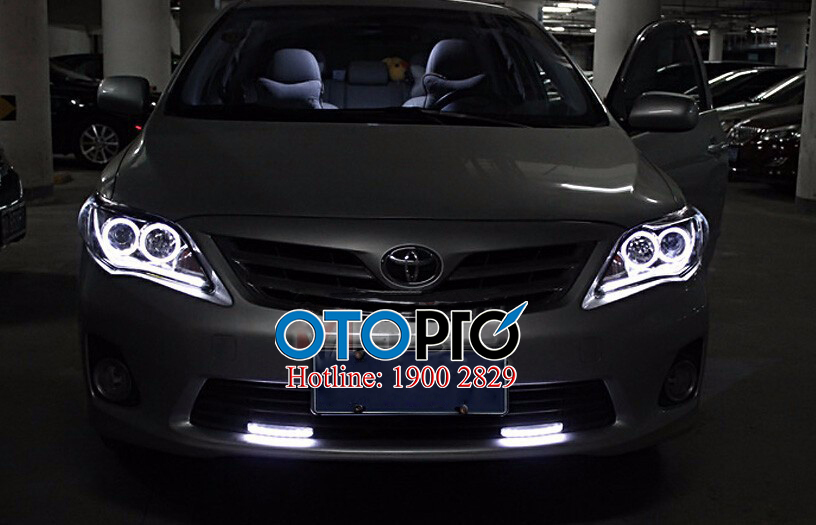 Đèn pha độ LED nguyên bộ xe Toyota Altis 2008-2010