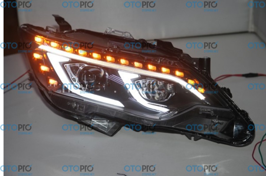 Đèn pha độ LED nguyên bộ xe Toyota Camry 2015 mẫu WH